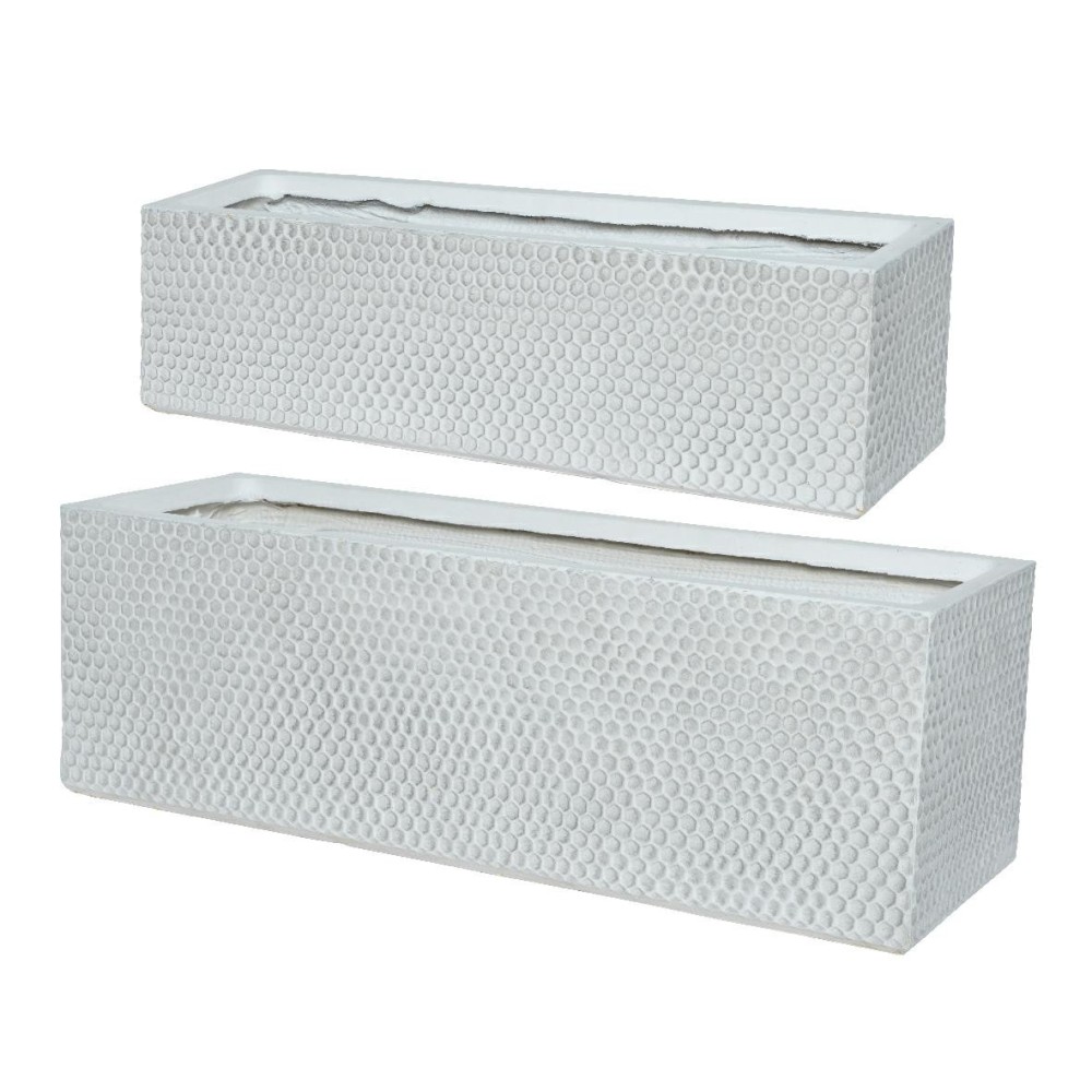 SET 2 VASI TERRANGOLARE WHITE